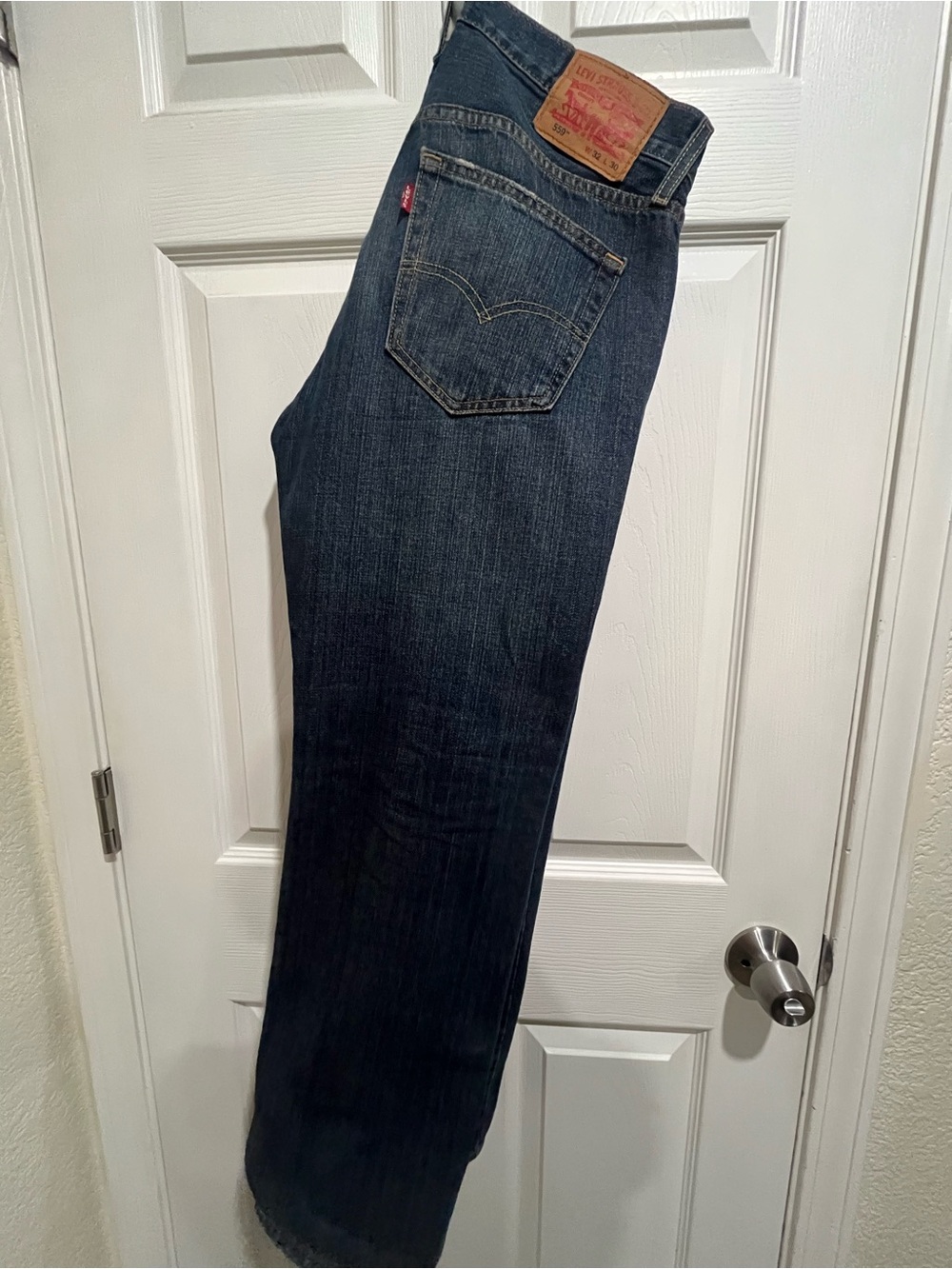 Levi's Men's Dark Blue Straight Jeans